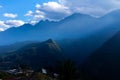 Wonderful scenery of Yuanyang rice terrace or The Honghe Hani Rice Terraces in China