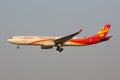 Hongkong Airlines Airbus A330-300 airplane Shanghai Hongqiao air