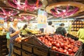 Hongkong, China: supermarket fruit area