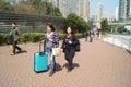 Hongkong, China: Tuen Mun Street tourists