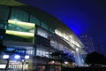 HongKong Convention and Exhibition Centre in night