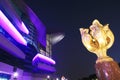 HongKong Convention and Exhibition Centre in night