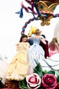 HONGKONG, HONGKONG DISNEYLAND - 30 March 2019 Group of princess parade in Hong Kong Disneyland