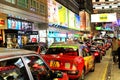 HONGKONG Night traffic Royalty Free Stock Photo
