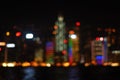 Hongkong night view Royalty Free Stock Photo