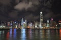 Hongkong Night View Still Royalty Free Stock Photo