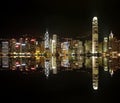 Hongkong skylines at night