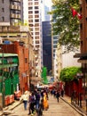 Hongkong street view Royalty Free Stock Photo