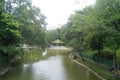 Hongkong Tuen Mun Park Lake Royalty Free Stock Photo