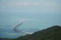 Hongkong Zhuhai Macao bridge, Hongkong part, it& x27;s a supersize construction