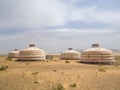 Hongor Ger Camp, Gobi Desert, Mongolia Royalty Free Stock Photo