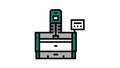 honing machine color icon animation