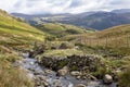 Honister Pass Lake District east side Royalty Free Stock Photo