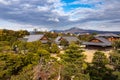 The Honmaru Palace wide view in Nijojo Castle Kyoto, Japan