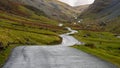 Honister Pass Road, Lake District, England Royalty Free Stock Photo