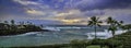 Honokeana Bay on Maui Hawaii Royalty Free Stock Photo