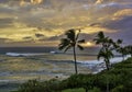 Honokeana Bay on Maui Hawaii Royalty Free Stock Photo