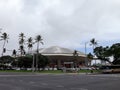 Iconic concert hall the Neal Blaisdell Arena Royalty Free Stock Photo