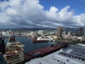 Honolulu Harbor, Oahu, Hawaii