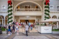 Moana Surfrider decorated for Christmas celebrations