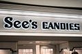 Warren Buffet Birkshire Hathaway, See\'s Candies Shops, Inc. candy and chocolate manufacturer signage in Ala Moana mall