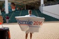 Man hold Bernie 2016 Sign
