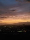 A Honolulu Sunset View Royalty Free Stock Photo