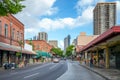 Street view of Chinatown in Hawaii