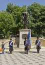 An honor guard.