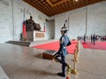 Honor Guard in Chiang Kai-shek Memorial Hall