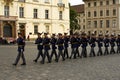 Honor guard in full dress