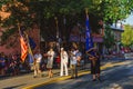 Honor Gurd in Small Town American Parade