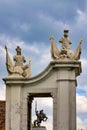 Honorary Courtyard Gate Royalty Free Stock Photo