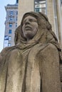 Honoring the Immigrants monument up-close