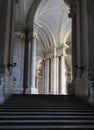 The honour Grand Staircase, Caserta Royalty Free Stock Photo