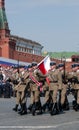 Honour guards of a Polish Armed Forces