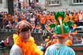 Honouring of the Dutch soccer team