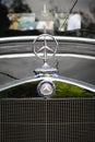 Hood ornament of the luxury car Mercedes-Benz Typ 290 (W18) Royalty Free Stock Photo