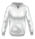 Hoodie mockup template for clothing branding and product presentation. Realistic front view. Perfect for fashion and