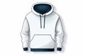 hoodie vector flat minimalistic asset isolated vector style illustration