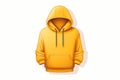 hoodie vector flat minimalistic asset isolated vector style illustration