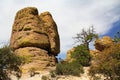 Hoodoo Formations in Chiricahua National Monument, Arizona