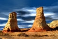 Hoodoo Navajo Nation Arizona Royalty Free Stock Photo