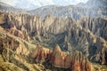 Hoodoo near Tupiza, Bolivia Royalty Free Stock Photo