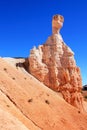 Hoodoo at Queens Garden in Bryce Canyon National Park, Utah, United States
