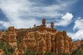 Hoodoo Rock Formations, Bryce Canyon, Utah, USA Royalty Free Stock Photo