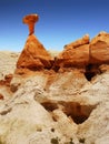 Hoodoos Cliffs Desert Landscape Badlands Royalty Free Stock Photo