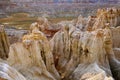 Hoodoos at Coalmine Canyon Royalty Free Stock Photo