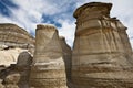 Hoodoos near Drumheller Royalty Free Stock Photo