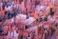 Hoodoos Rock Formations. Bryce Canyon National Park, Utah, USA Royalty Free Stock Photo